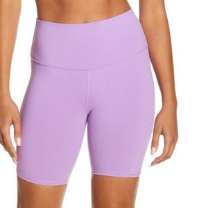 Purple Alo Biker Shorts